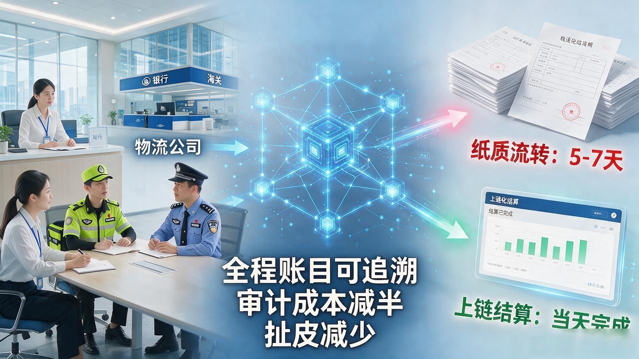 新技术应用区块链_冷链溯源_跨机构结算